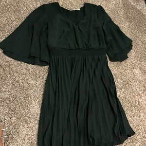 Elegant Green Women's Dress